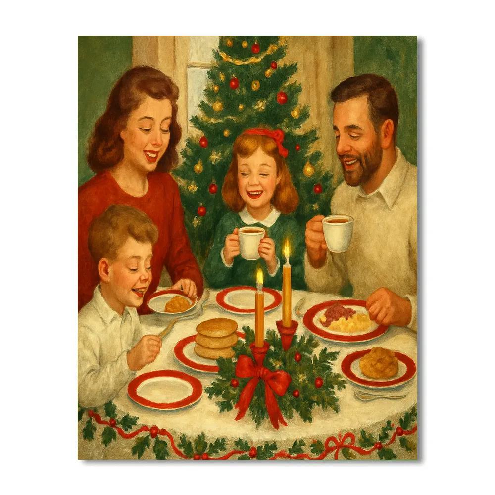 Breakfast Before The Bells Number painting
