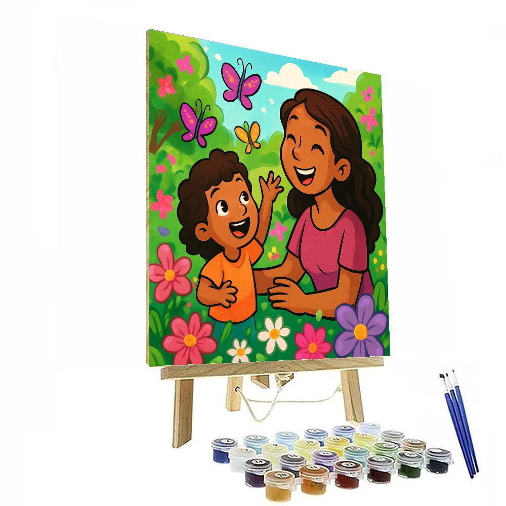 Garden Play And Giggles Paint by numbers kits