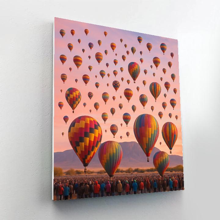 Albuquerque International Balloon Fiesta Painting by numbers kit
