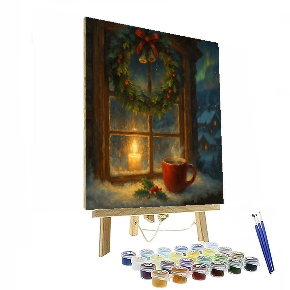 Christmas Northern Hearth painting number kit