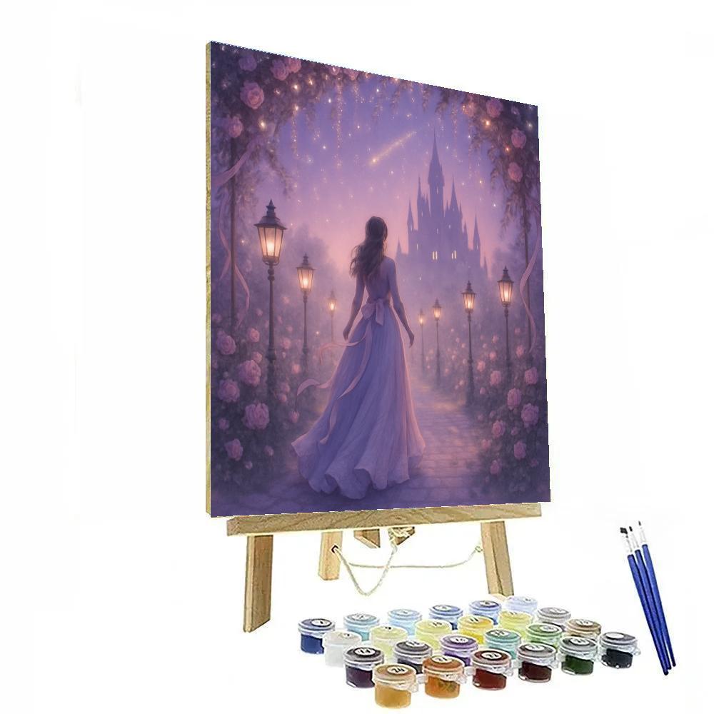 Princess Starlit Promenade paint by numbers