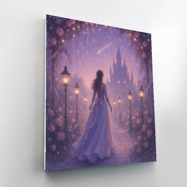 Princess Starlit Promenade paint by numbers