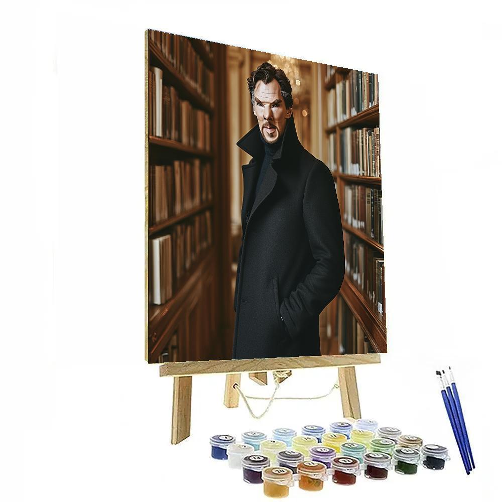 Benedict Cumberbatch: Gateway To Strange Minds paint by color