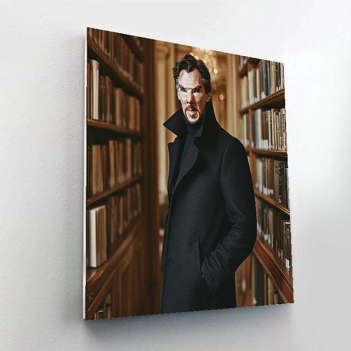 Benedict Cumberbatch: Gateway To Strange Minds paint by color