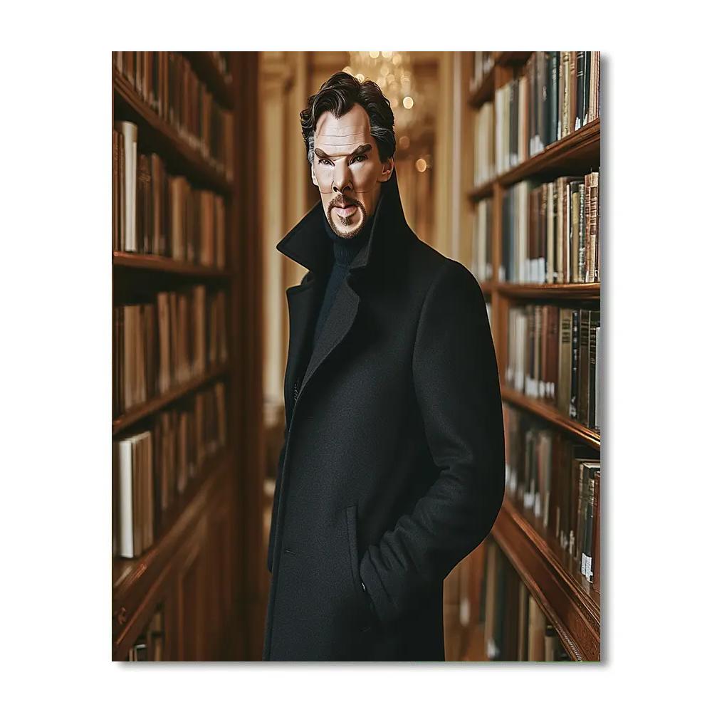 Benedict Cumberbatch: Gateway To Strange Minds paint by color