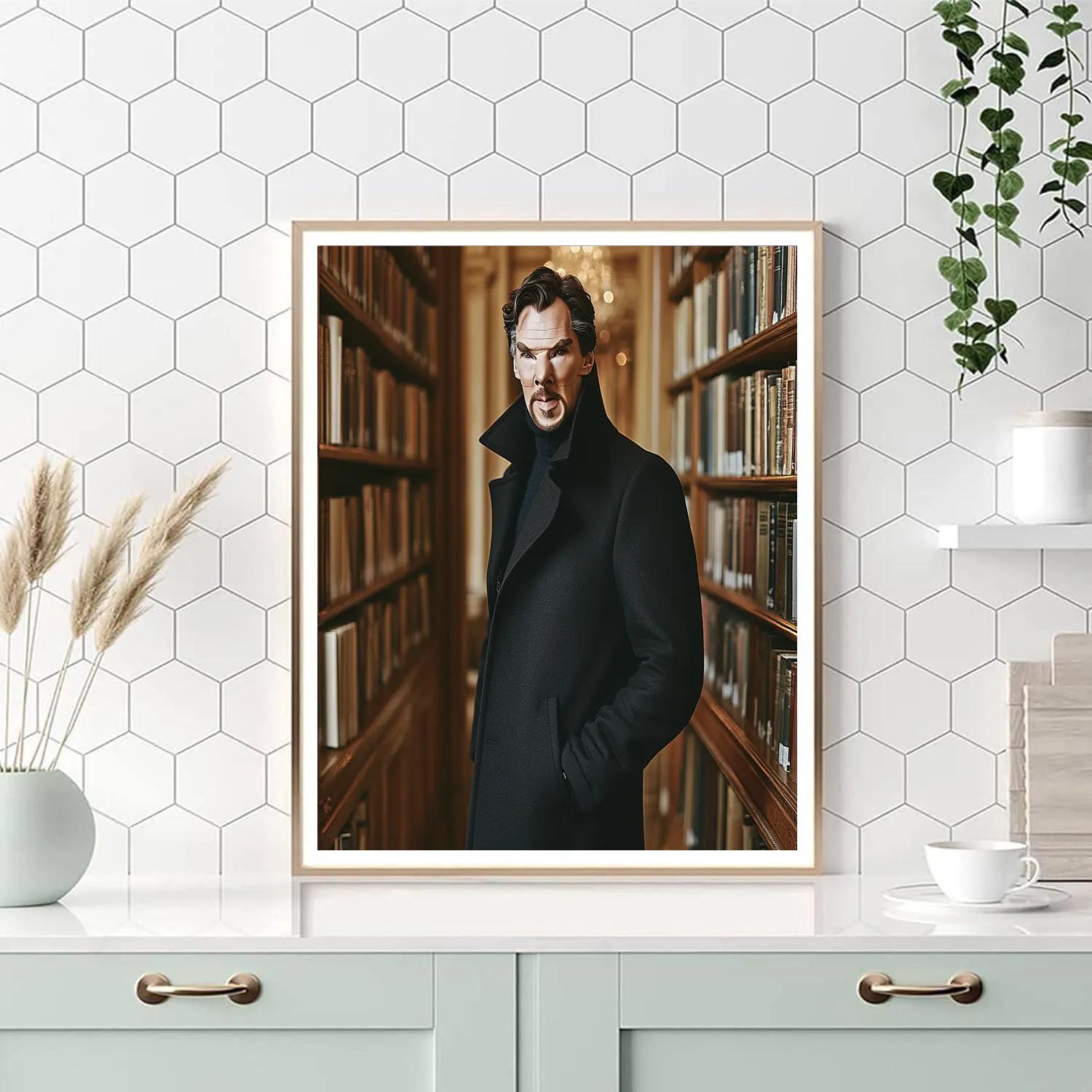 Benedict Cumberbatch: Gateway To Strange Minds paint by color