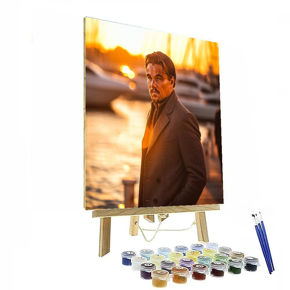 Leonardo DiCaprio: Navigating Tides Of Stardom Painting by numbers kit