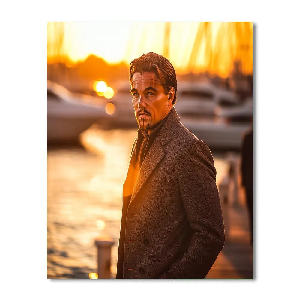 Leonardo DiCaprio: Navigating Tides Of Stardom Painting by numbers kit
