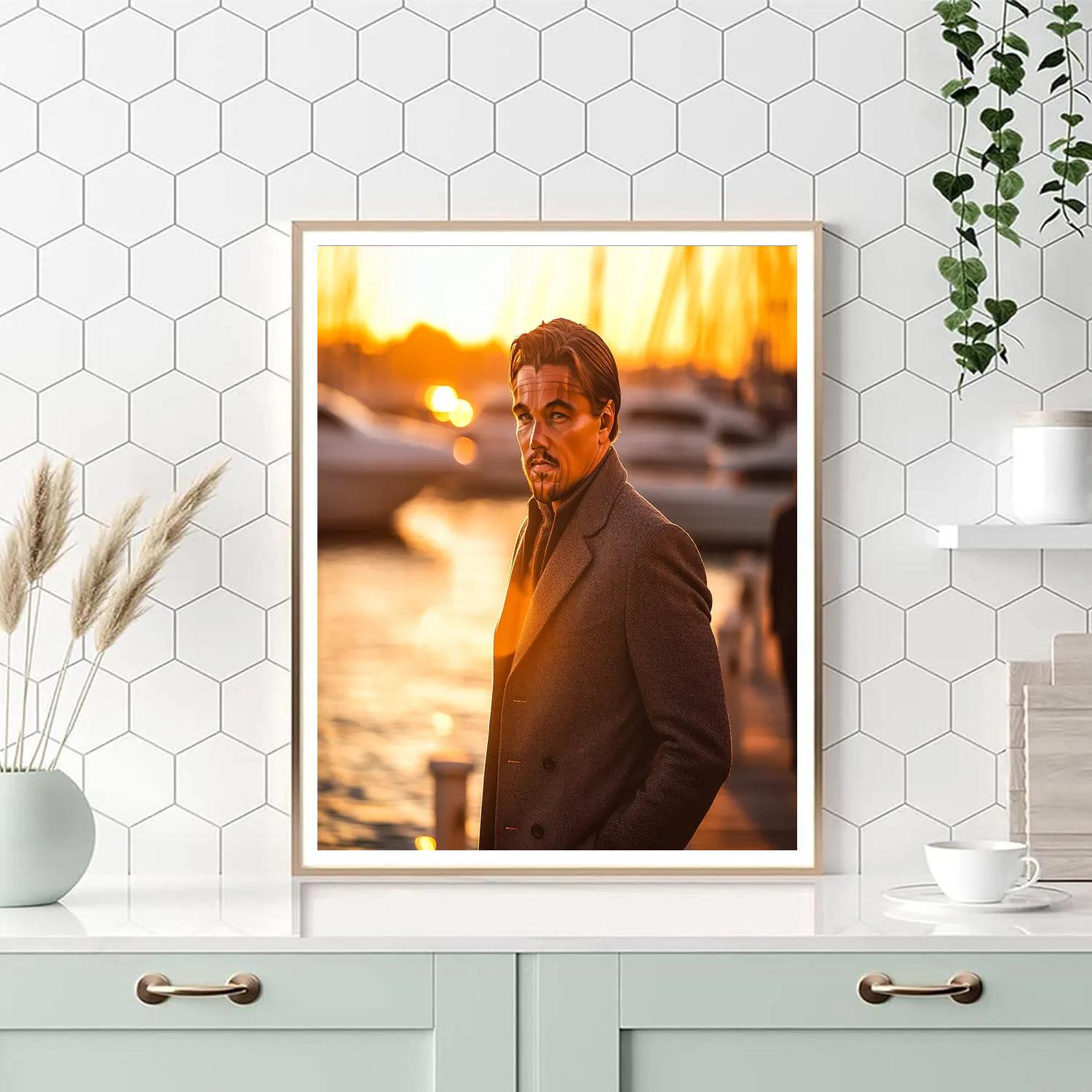 Leonardo DiCaprio: Navigating Tides Of Stardom Painting by numbers kit