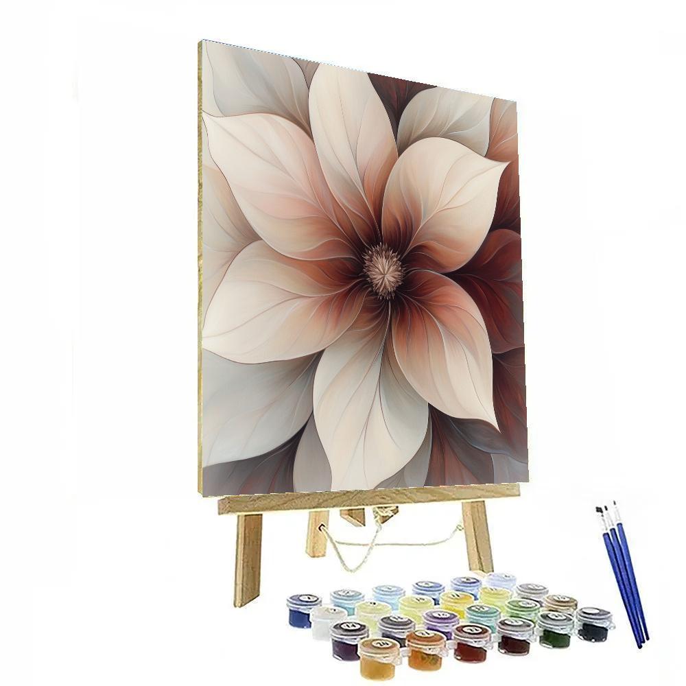 Georgia OKeeffe Inspired Desert Blooms Numbered painting kits