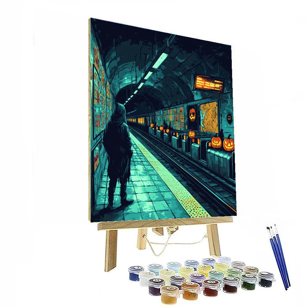 Subway Of Lost Costumes Paint by numbers kits