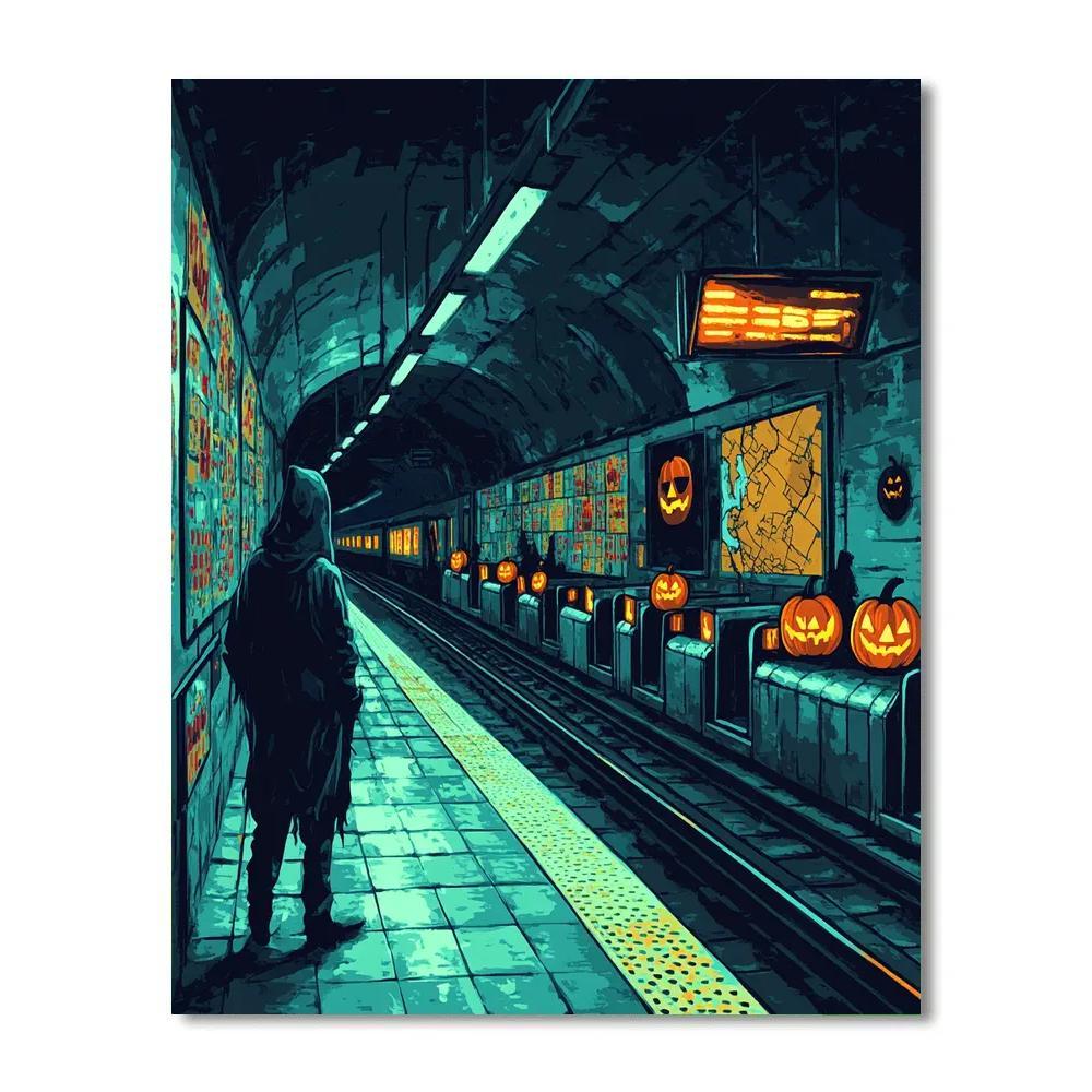 Subway Of Lost Costumes Paint by numbers kits