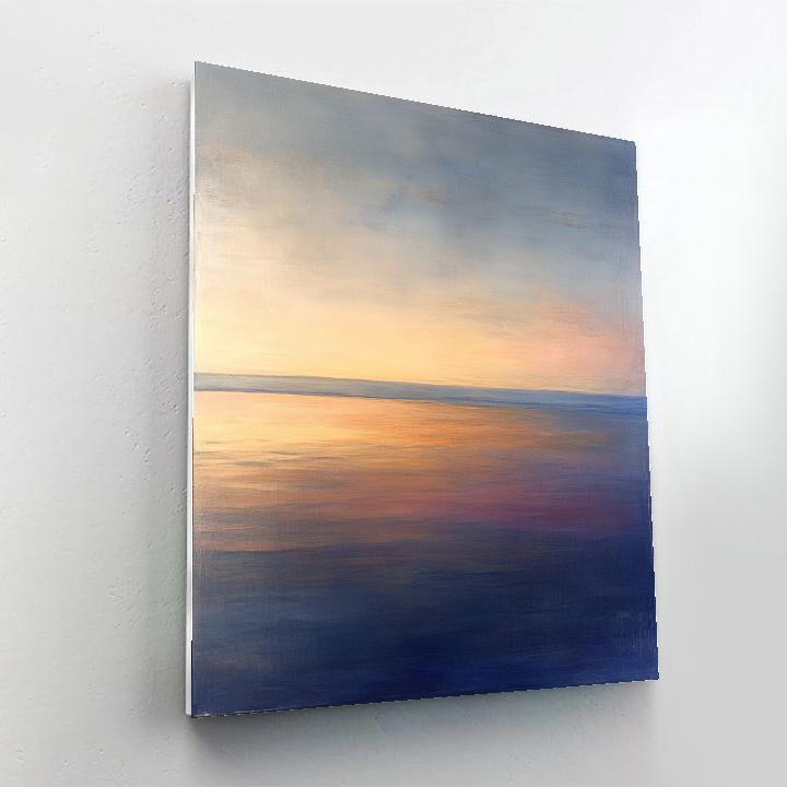 Rothko Inspired Dawn Over Lake Numbered painting kits