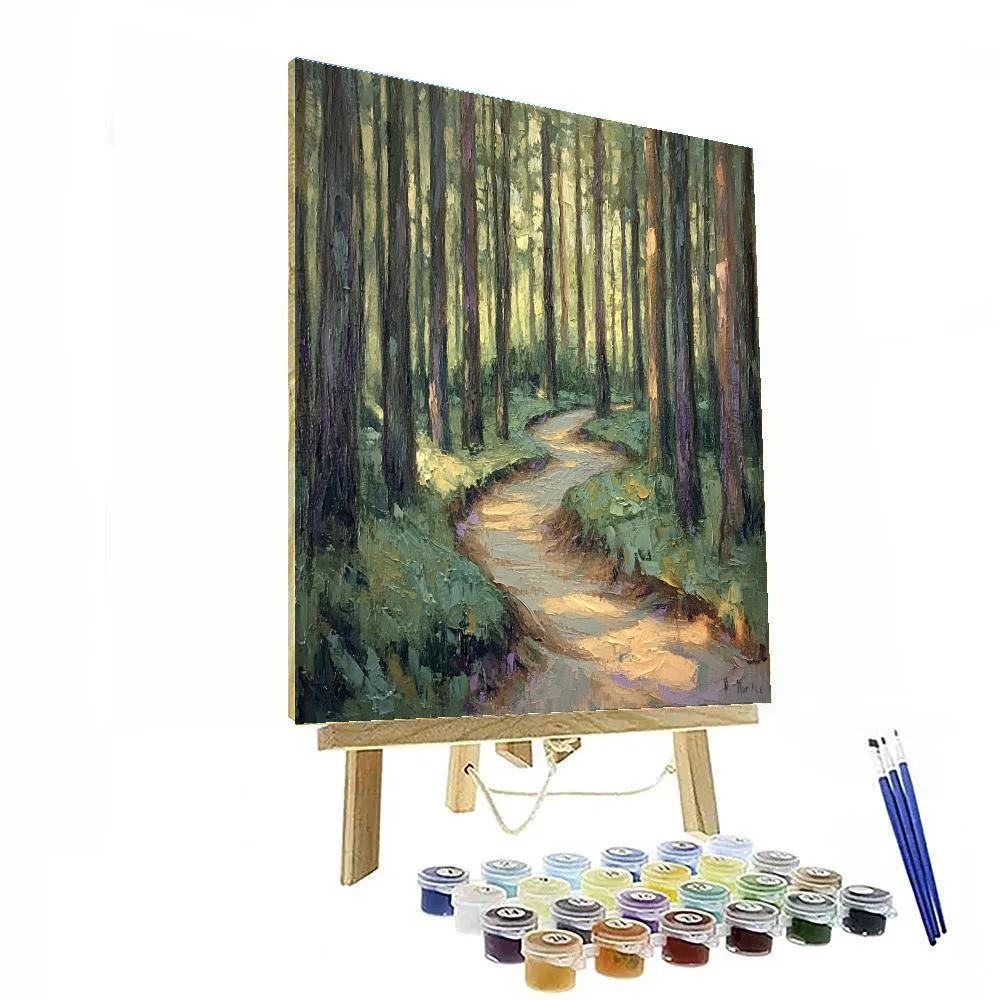 Emily Carr Inspired Hidden Thicket Painting by numbers kit