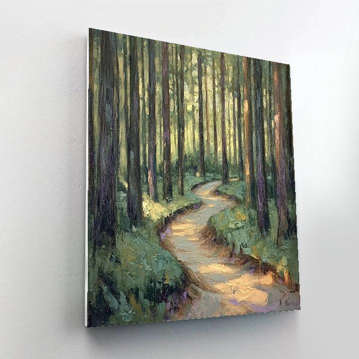 Emily Carr Inspired Hidden Thicket Painting by numbers kit