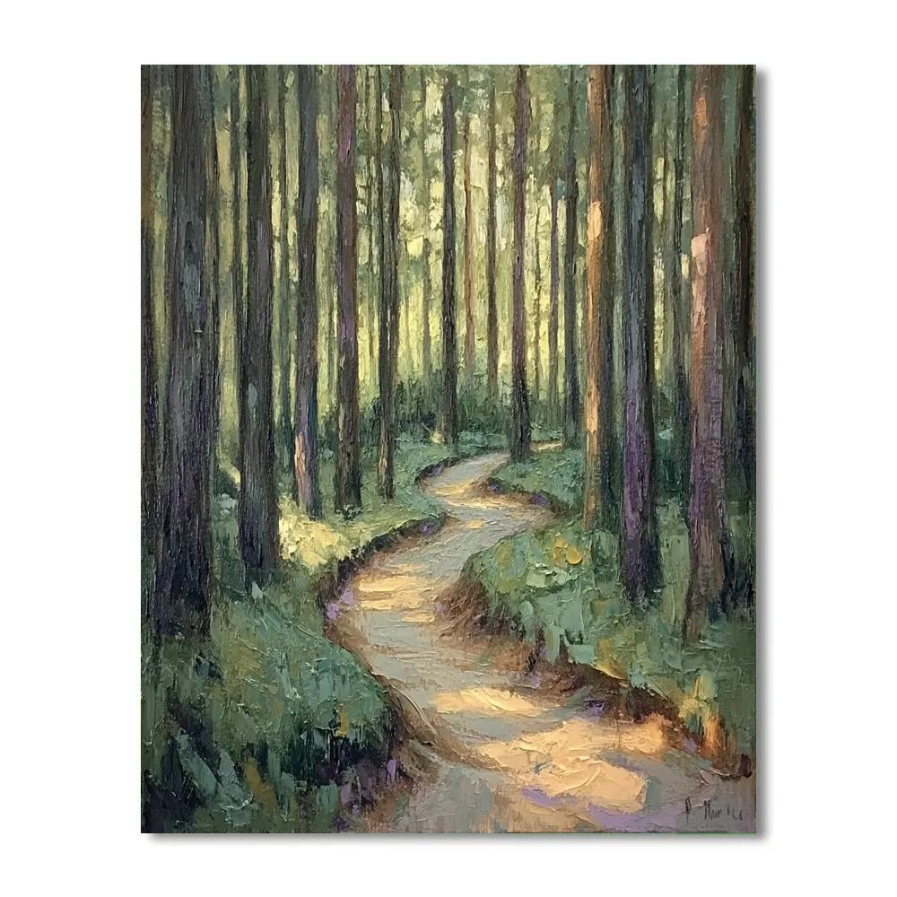 Emily Carr Inspired Hidden Thicket Painting by numbers kit