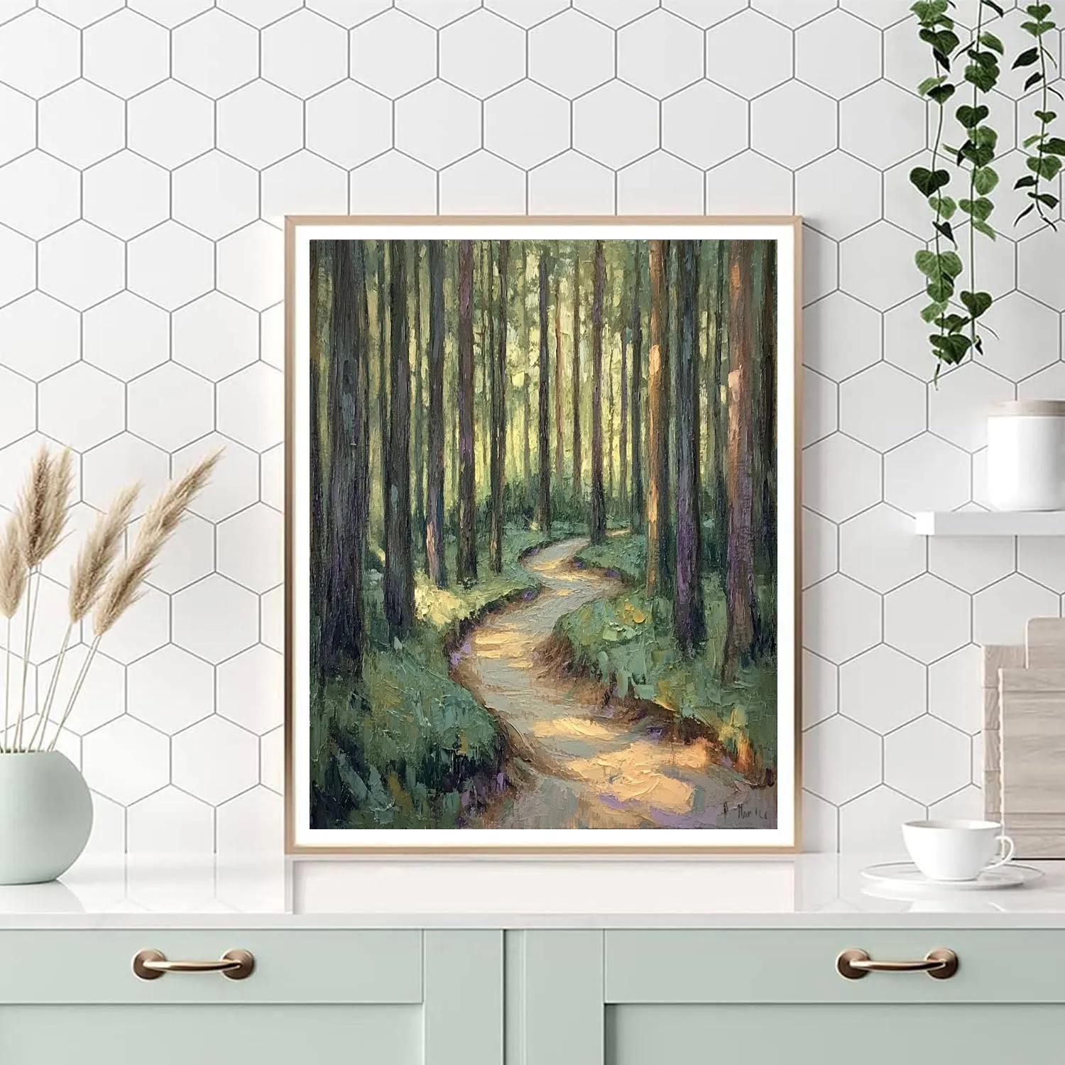 Emily Carr Inspired Hidden Thicket Painting by numbers kit