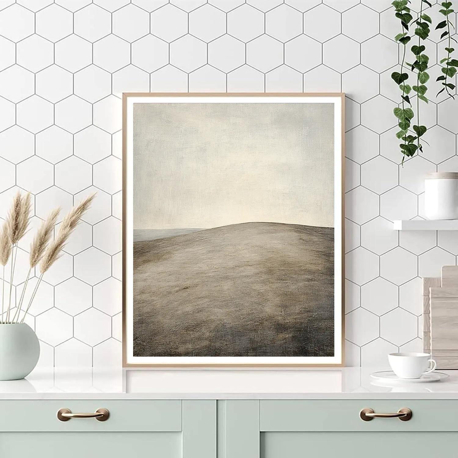 Francisco Goya Inspired Ashen Hills Under Weeping Sky DIY paint by numbers