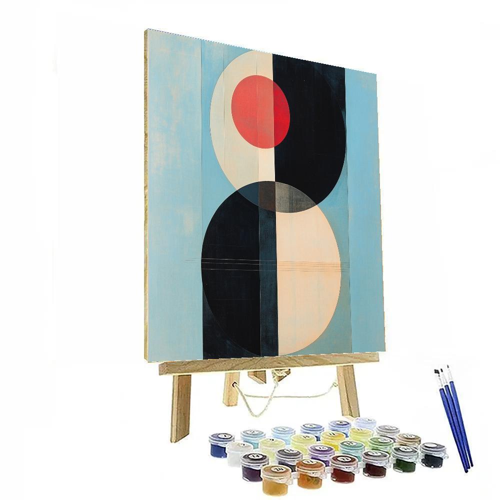 Kazimir Malevich Inspired Celestial Balance Numbered painting kits