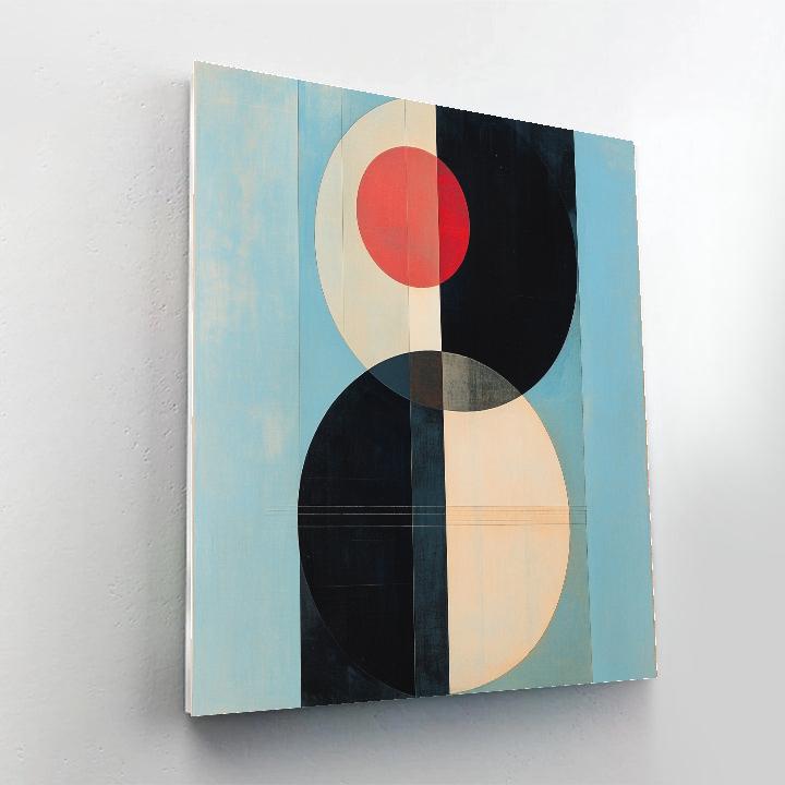 Kazimir Malevich Inspired Celestial Balance Numbered painting kits