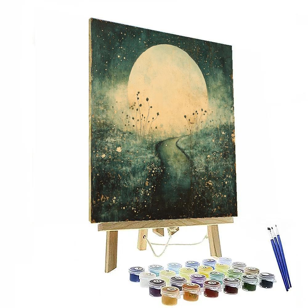 Max Ernst Inspired Nebula Garden Paint by numbers kits