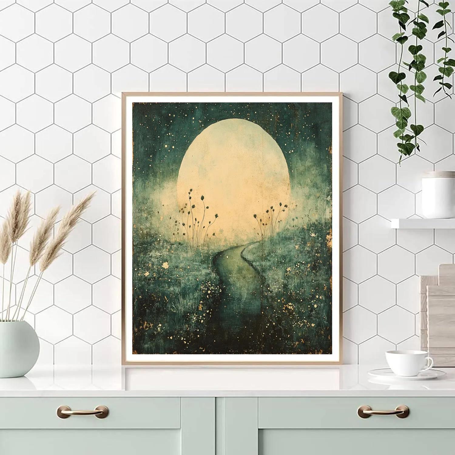 Max Ernst Inspired Nebula Garden Paint by numbers kits