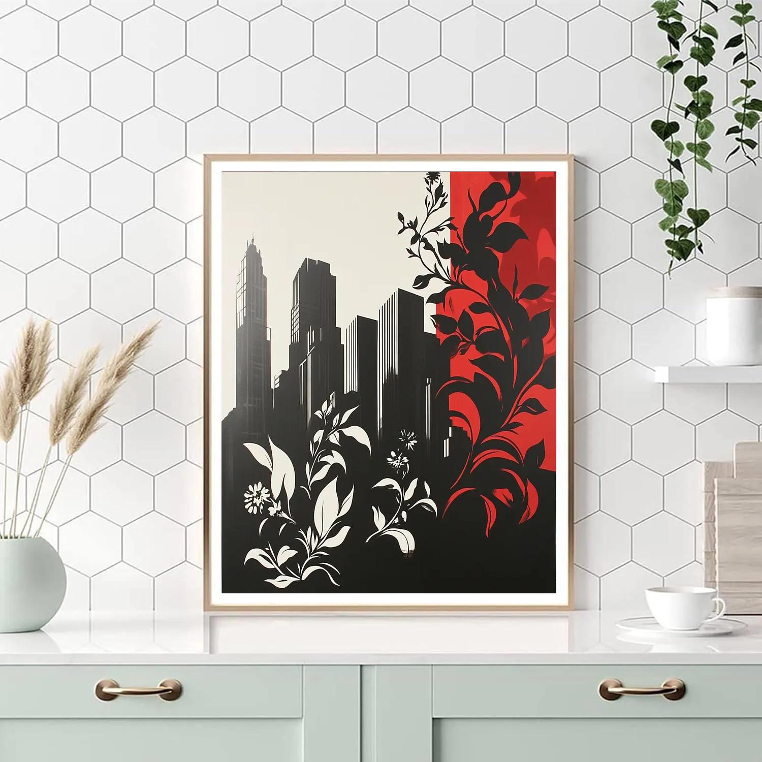 Banksy Inspired Urban Nature Rebellion Numbered painting kits