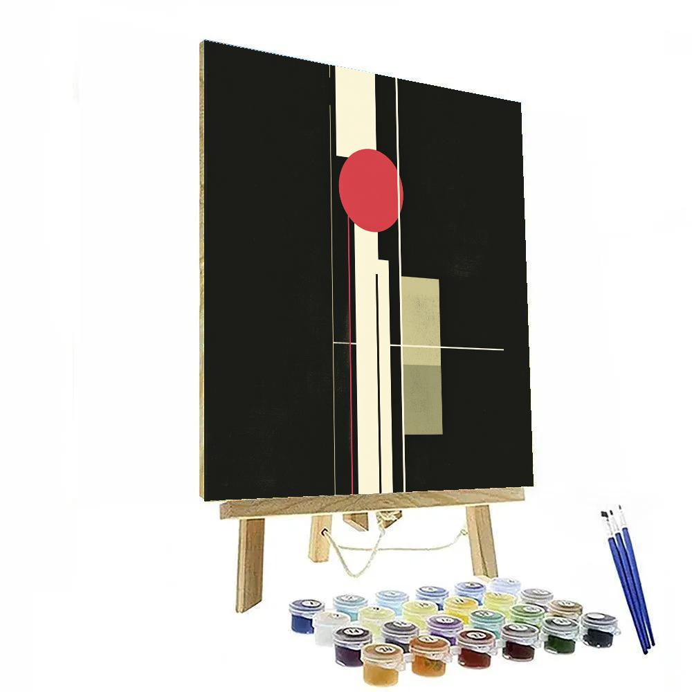 Kazimir Malevich Inspired Void And Axis DIY paint by numbers