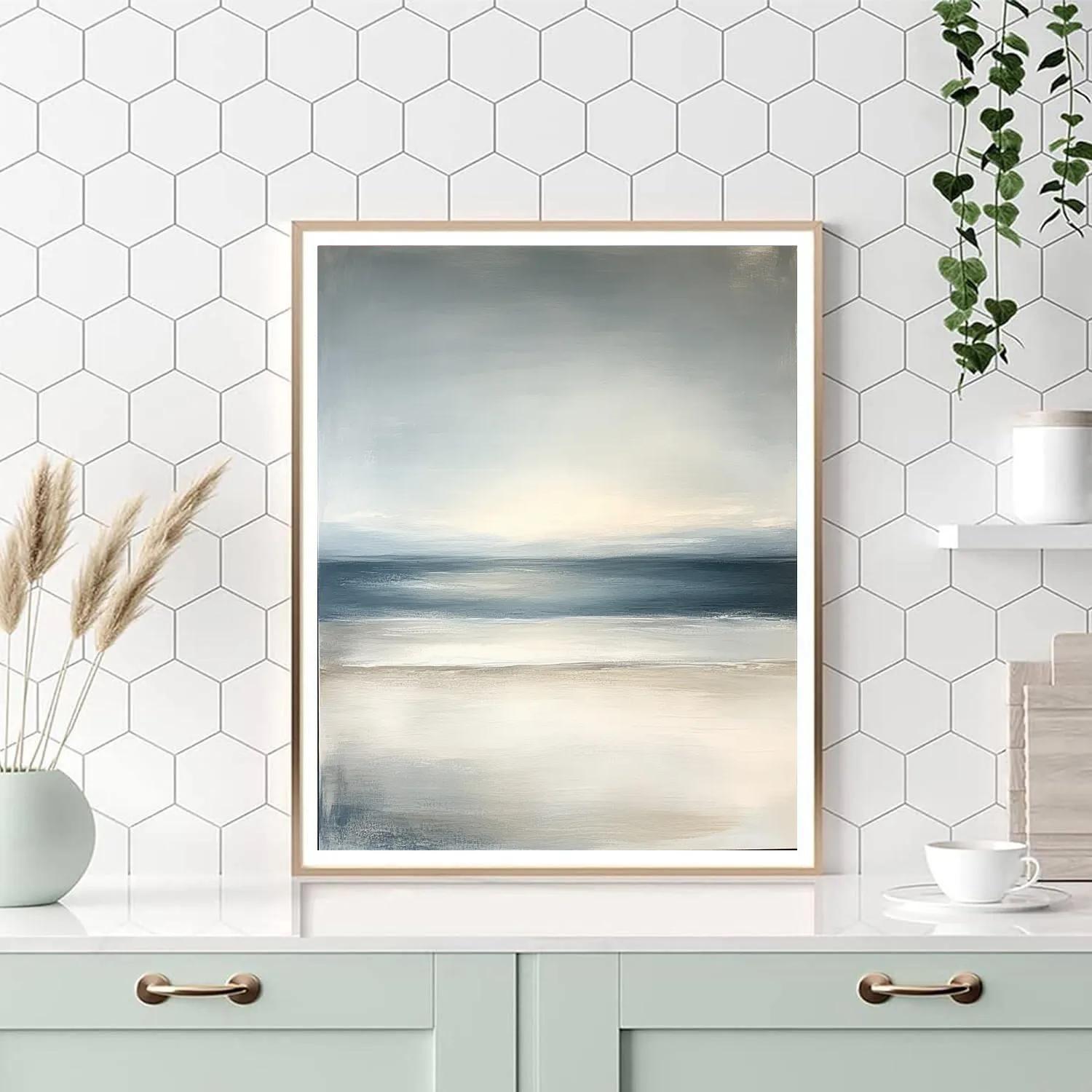 Mark Rothko Inspired Winter Solace paint by color