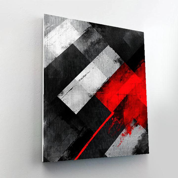 Banksy Inspired Digital Divide Disruption paint by numbers