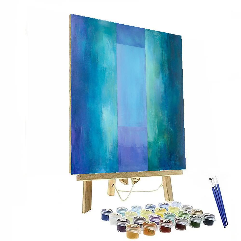Mark Rothko Inspired Aurora Breath Paint by numbers kits