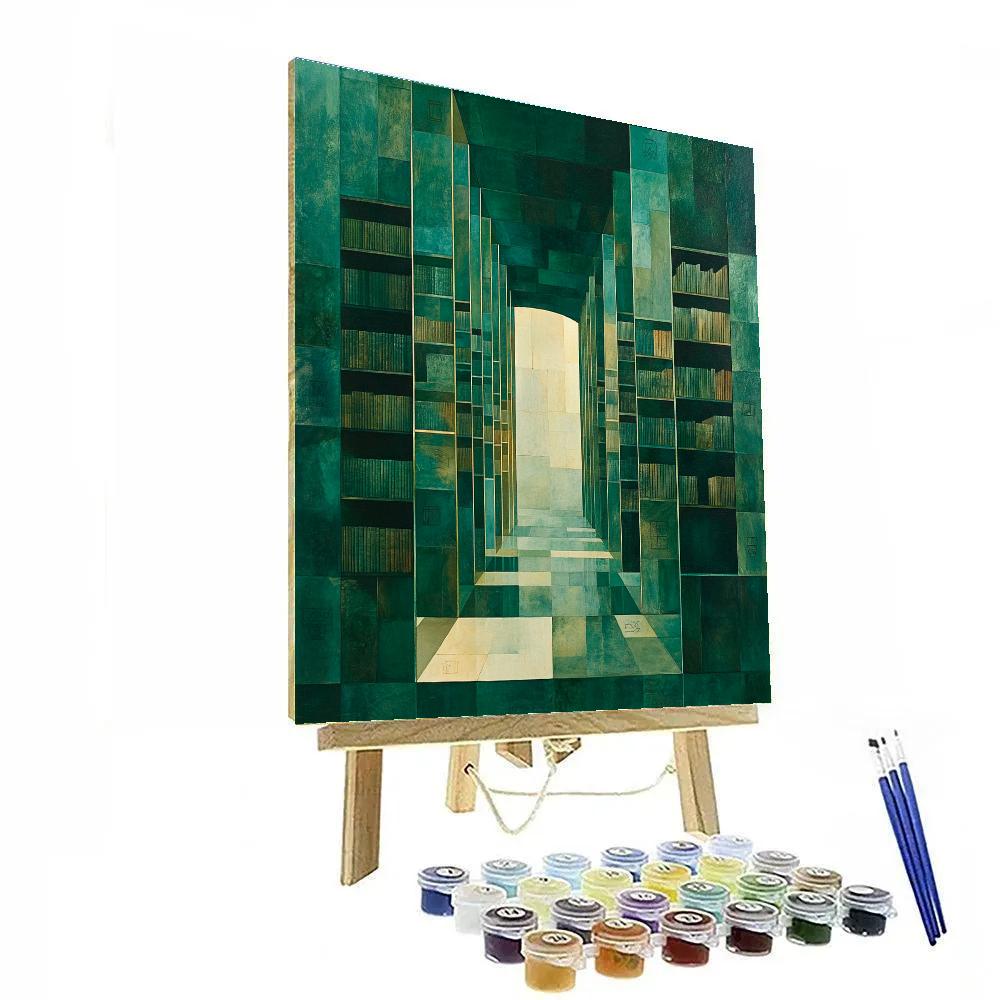 Max Ernst Inspired Dream Archive Paint by numbers art