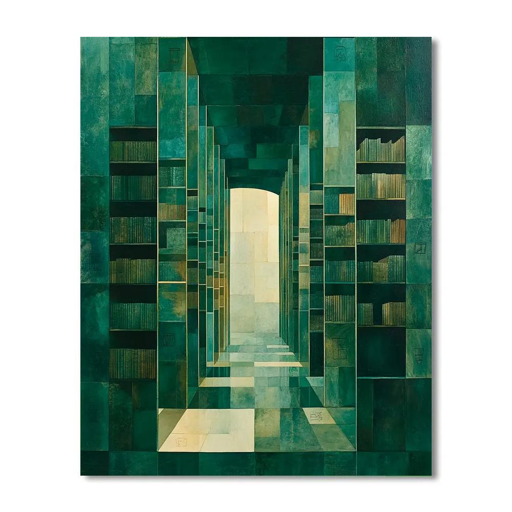 Max Ernst Inspired Dream Archive Paint by numbers art