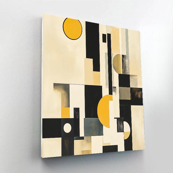 Kazimir Malevich Inspired Urban Geometry Paint by numbers kits