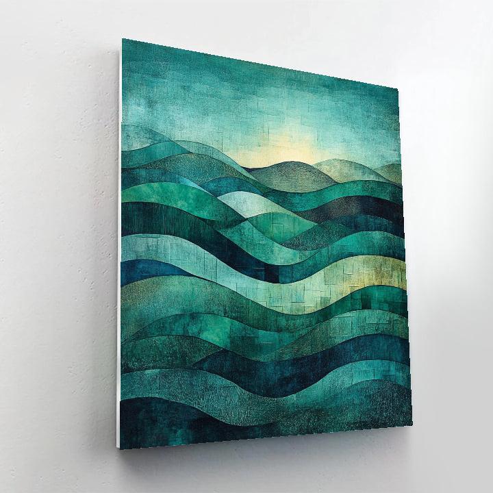 Max Ernst Inspired Ocean Of Echoes Painting by numbers kit