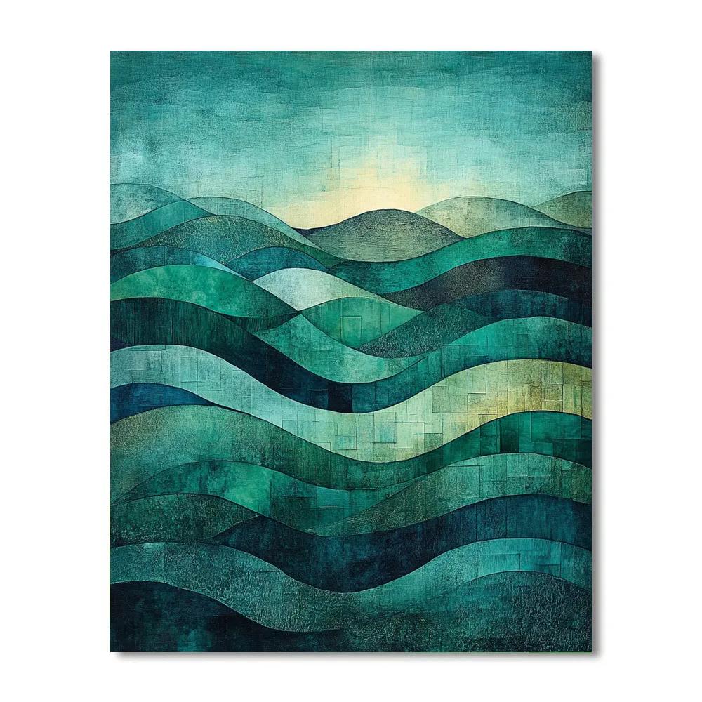 Max Ernst Inspired Ocean Of Echoes Painting by numbers kit