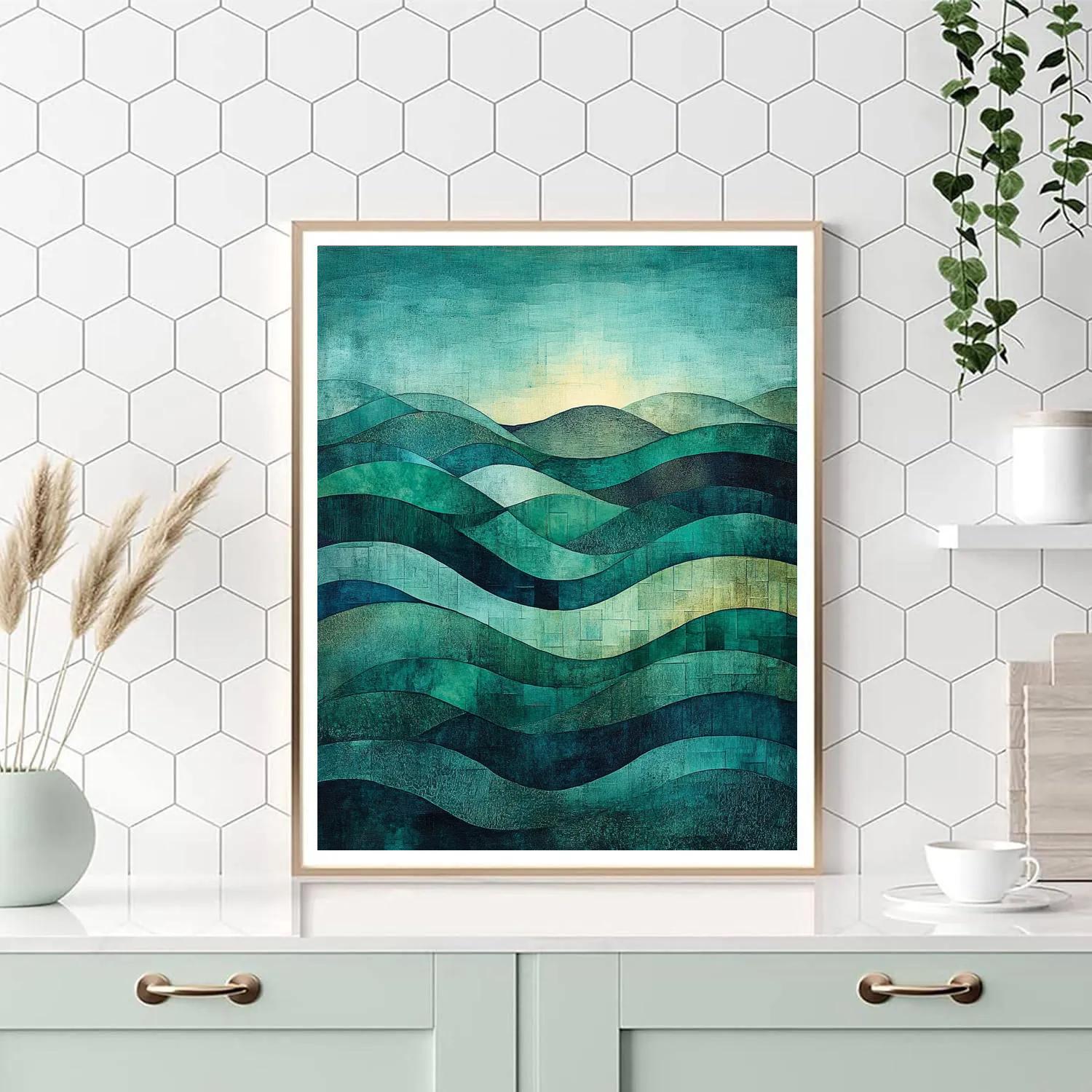 Max Ernst Inspired Ocean Of Echoes Painting by numbers kit