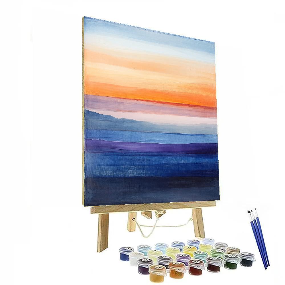 Mark Rothko Inspired Emotional Horizon paint by number