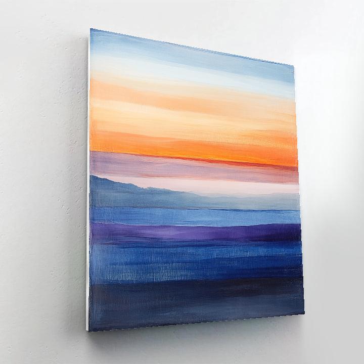 Mark Rothko Inspired Emotional Horizon paint by number