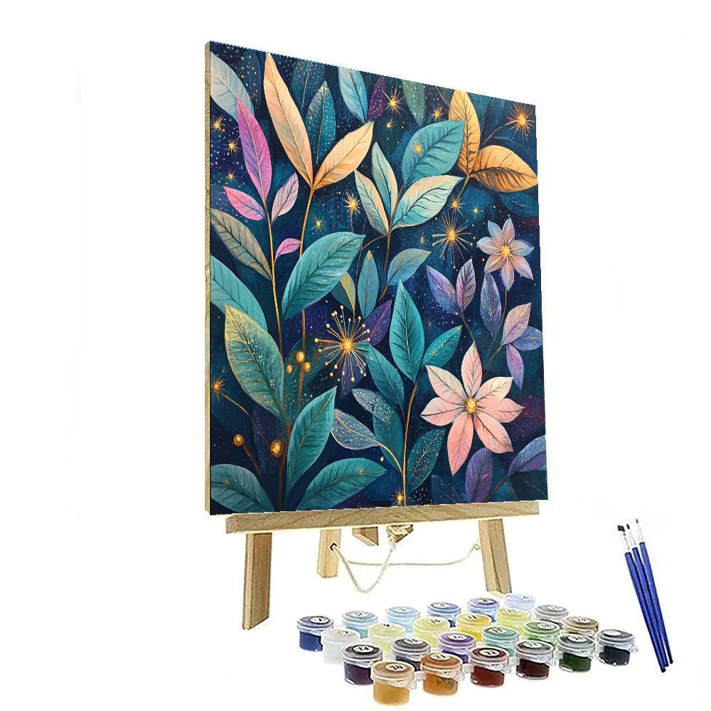 Edgar Degas Inspired Cosmic Garden Painting by numbers kit