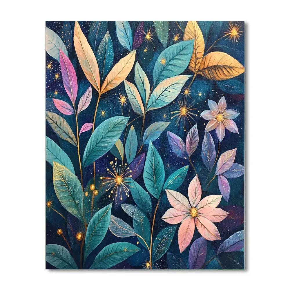 Edgar Degas Inspired Cosmic Garden Painting by numbers kit