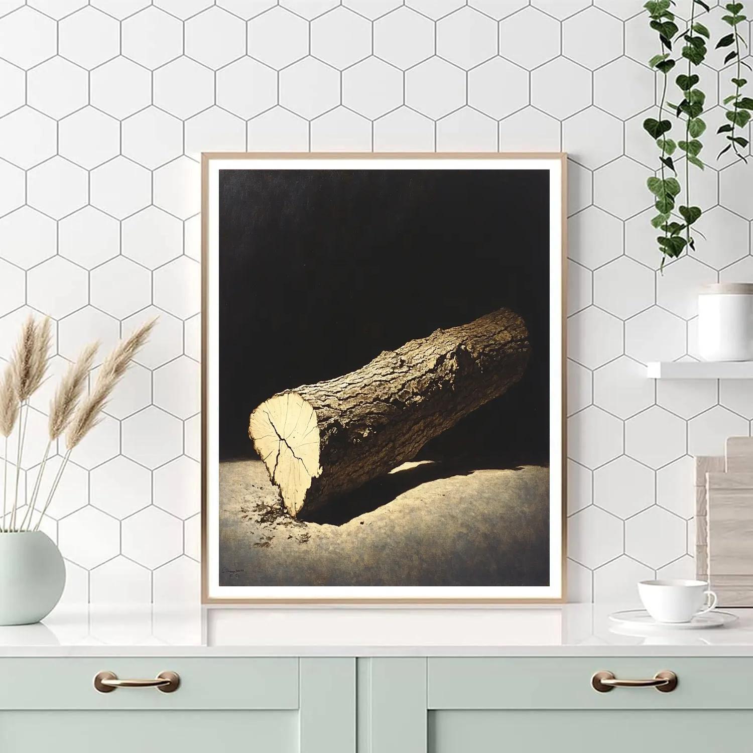 Caravaggio Inspired Storm-Felled Oak Limb painting number kit