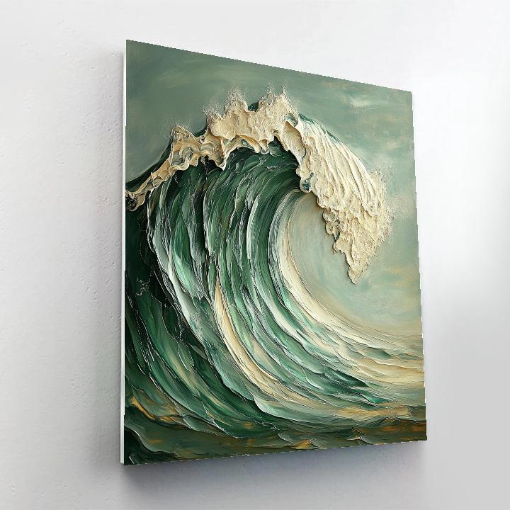 Michelangelo Inspired Ocean Wave Colossus Numbered painting kits