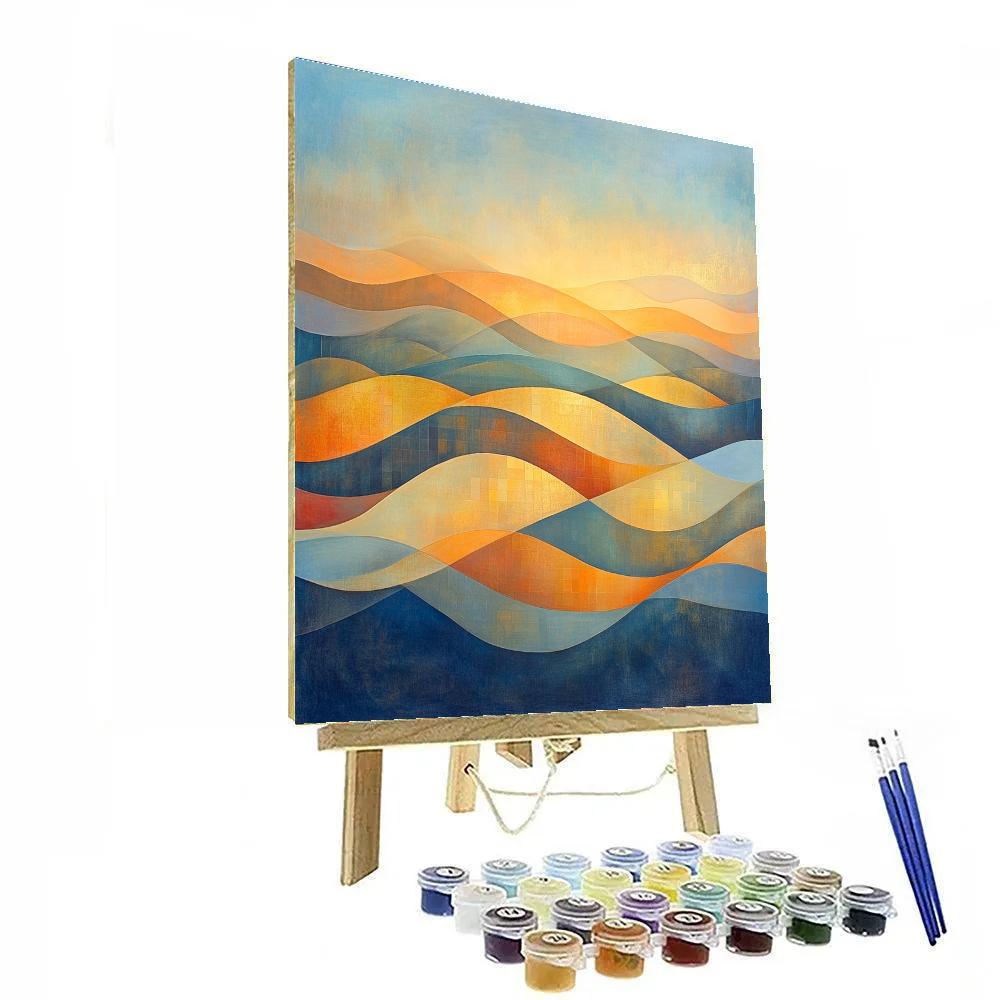 Paul Klee Inspired Celestial Dawn Paint by numbers kits