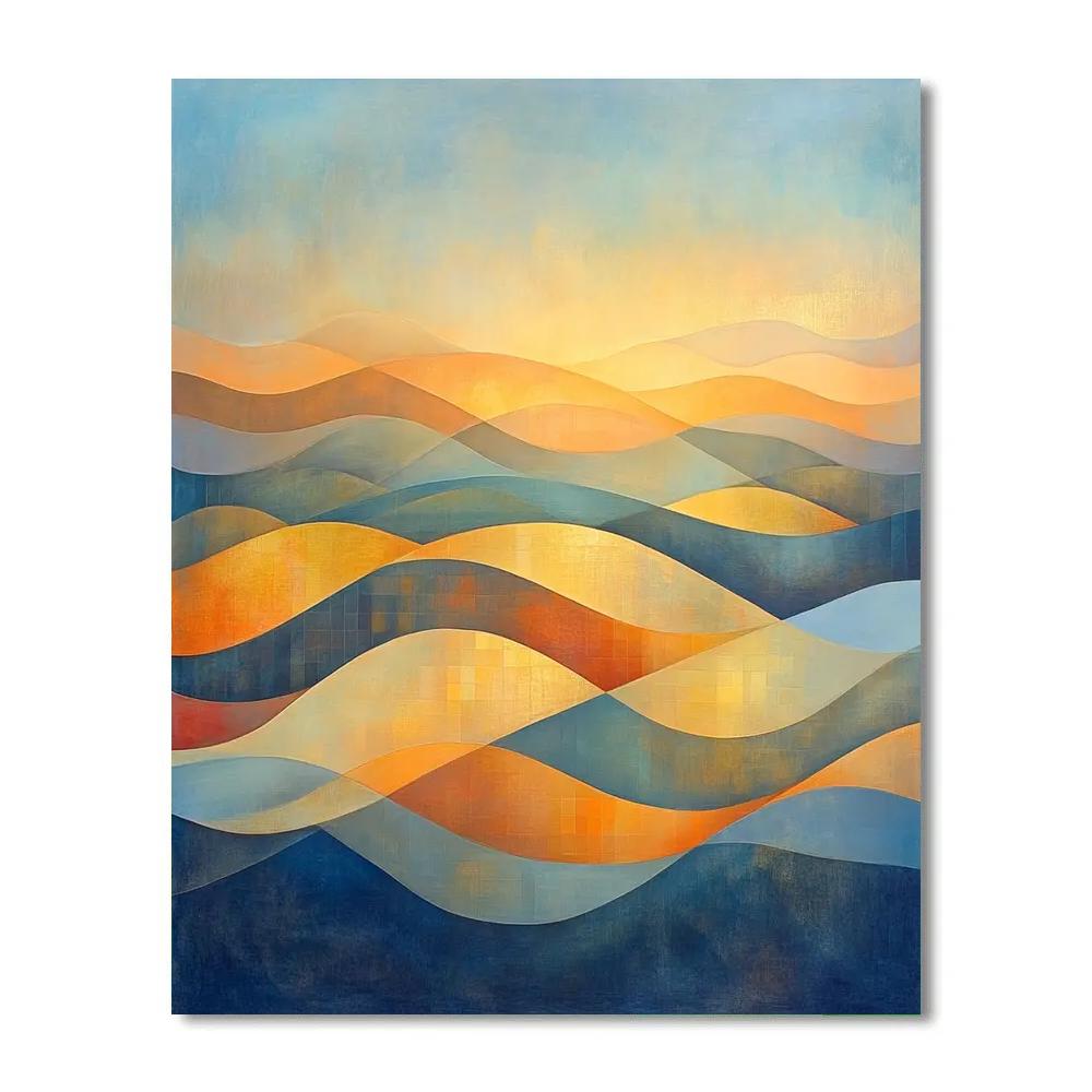 Paul Klee Inspired Celestial Dawn Paint by numbers kits