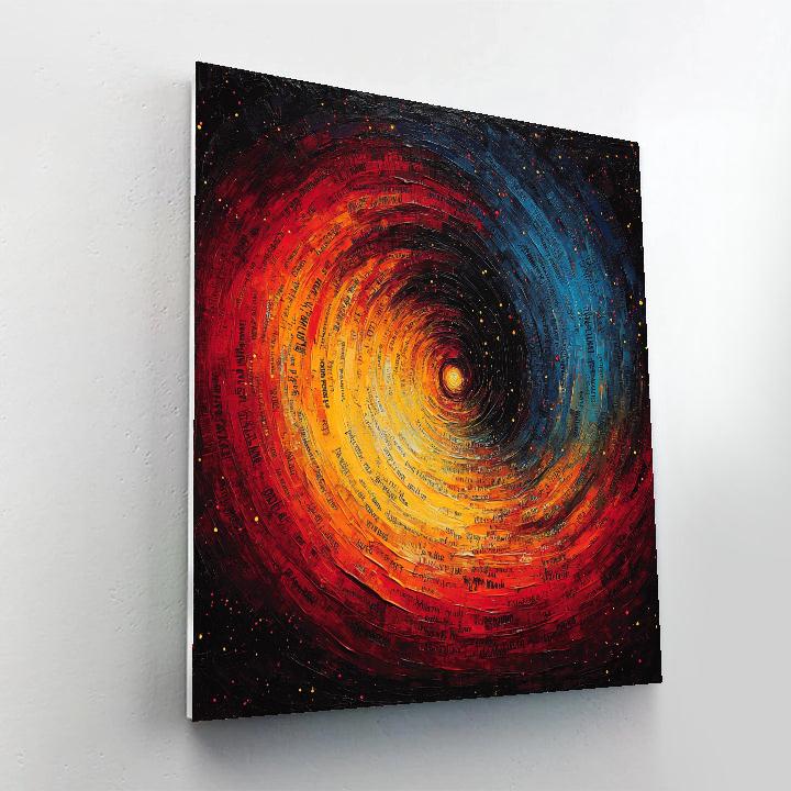 Jean-Michel Basquiat Inspired Cosmic Constellations paint by number