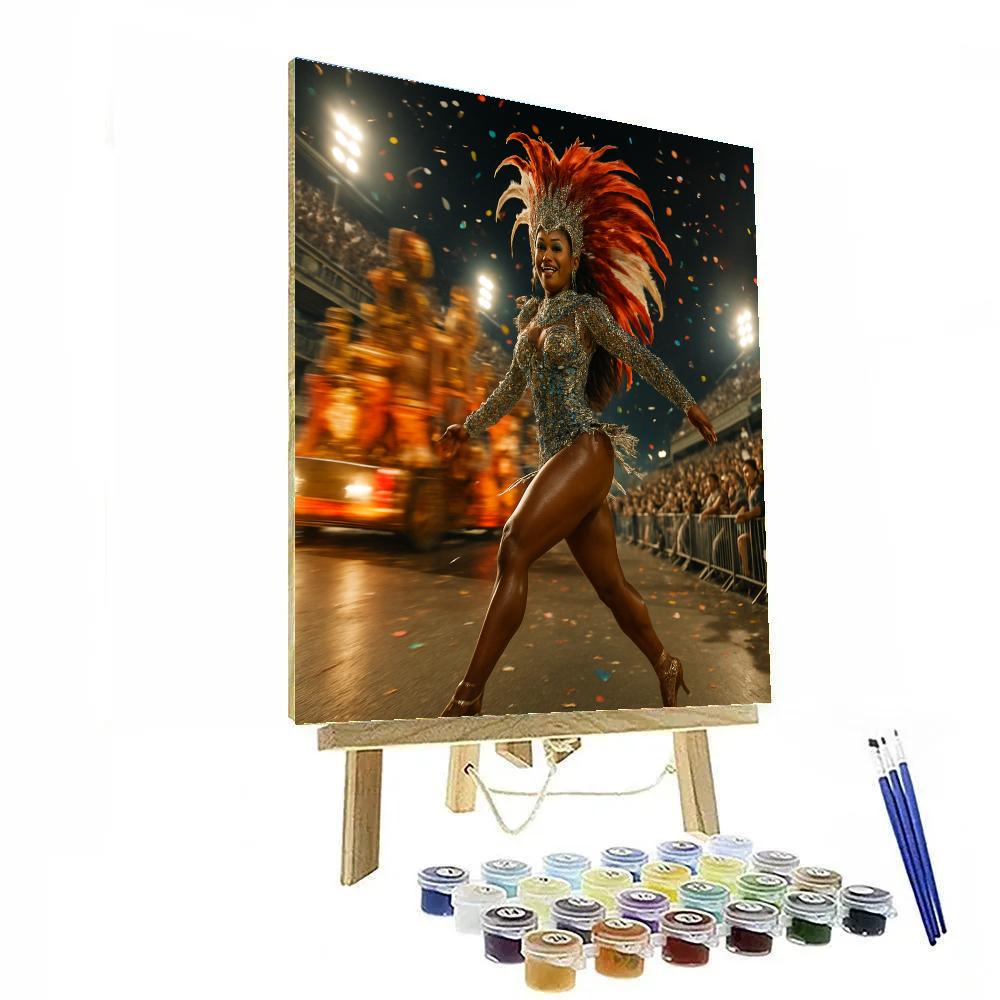 Rio Carnival Samba DIY paint by numbers
