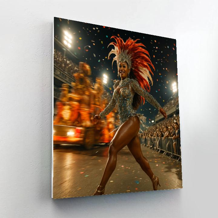 Rio Carnival Samba DIY paint by numbers