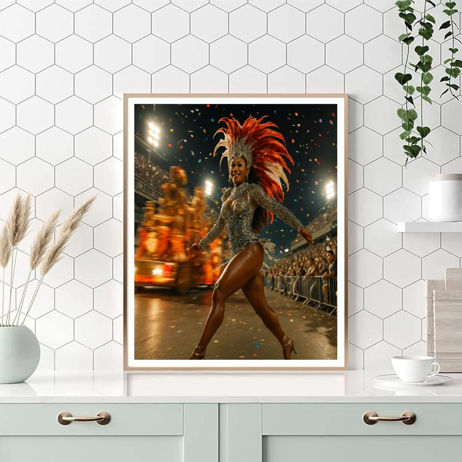 Rio Carnival Samba DIY paint by numbers