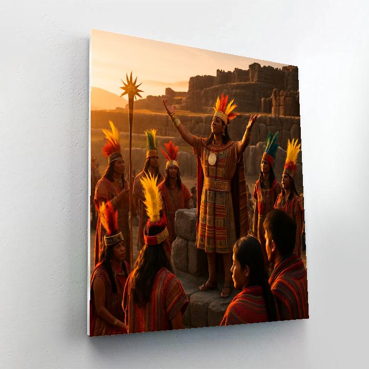 Inti Raymi Sacsayhuaman Festival Paint by numbers kits